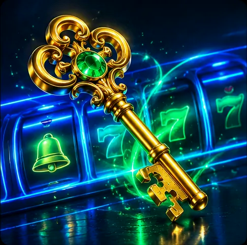 Keymaster Megaways slot artwork